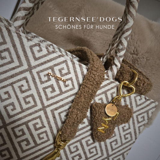 Hangtag Bouclé Mocca/Taupe