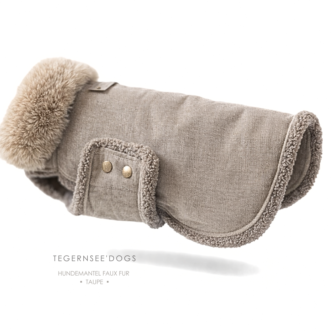 Hundemantel Faux Fur