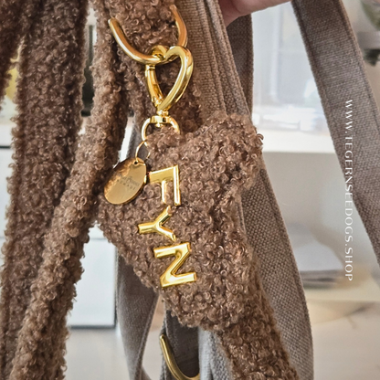 Hangtag Bouclé Mocca/Taupe